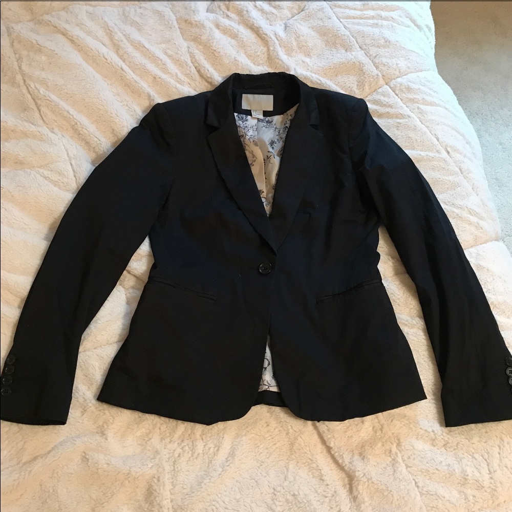 Blazer Black size 8 h&m medium